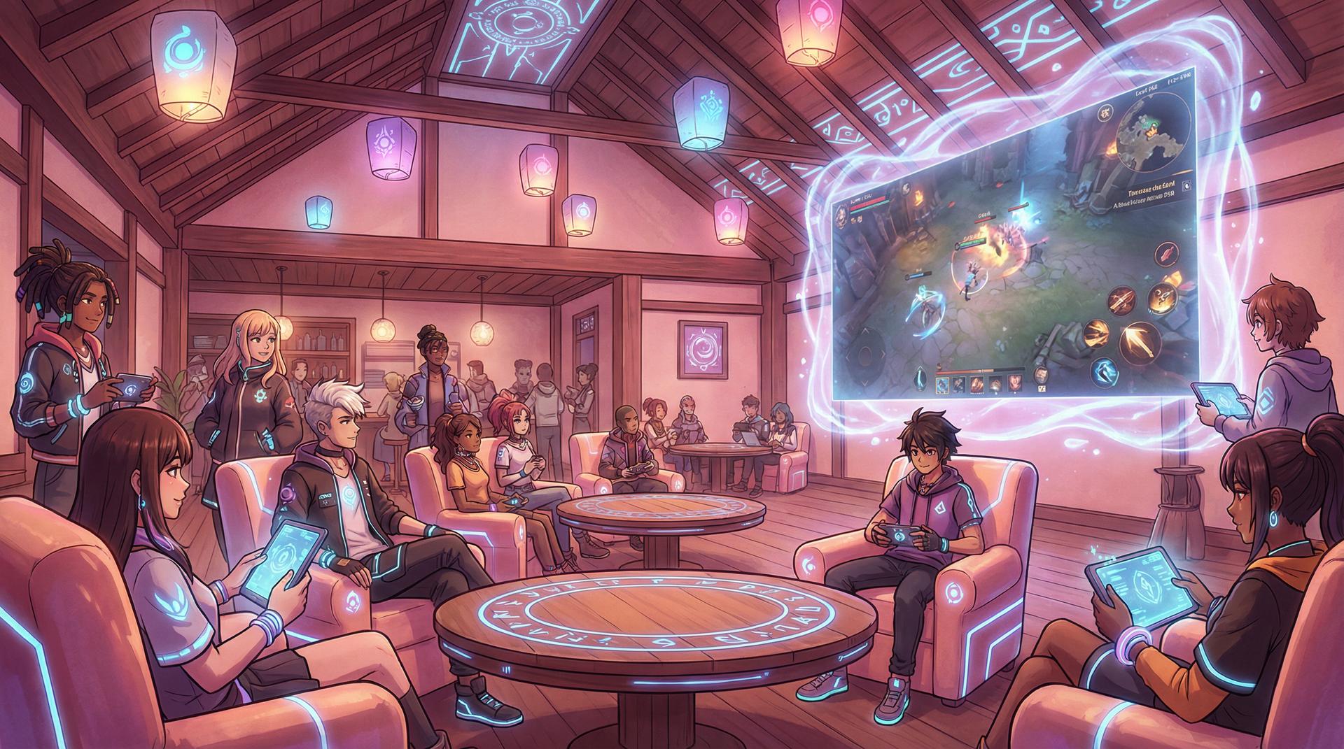 女神视频游戏社区互动